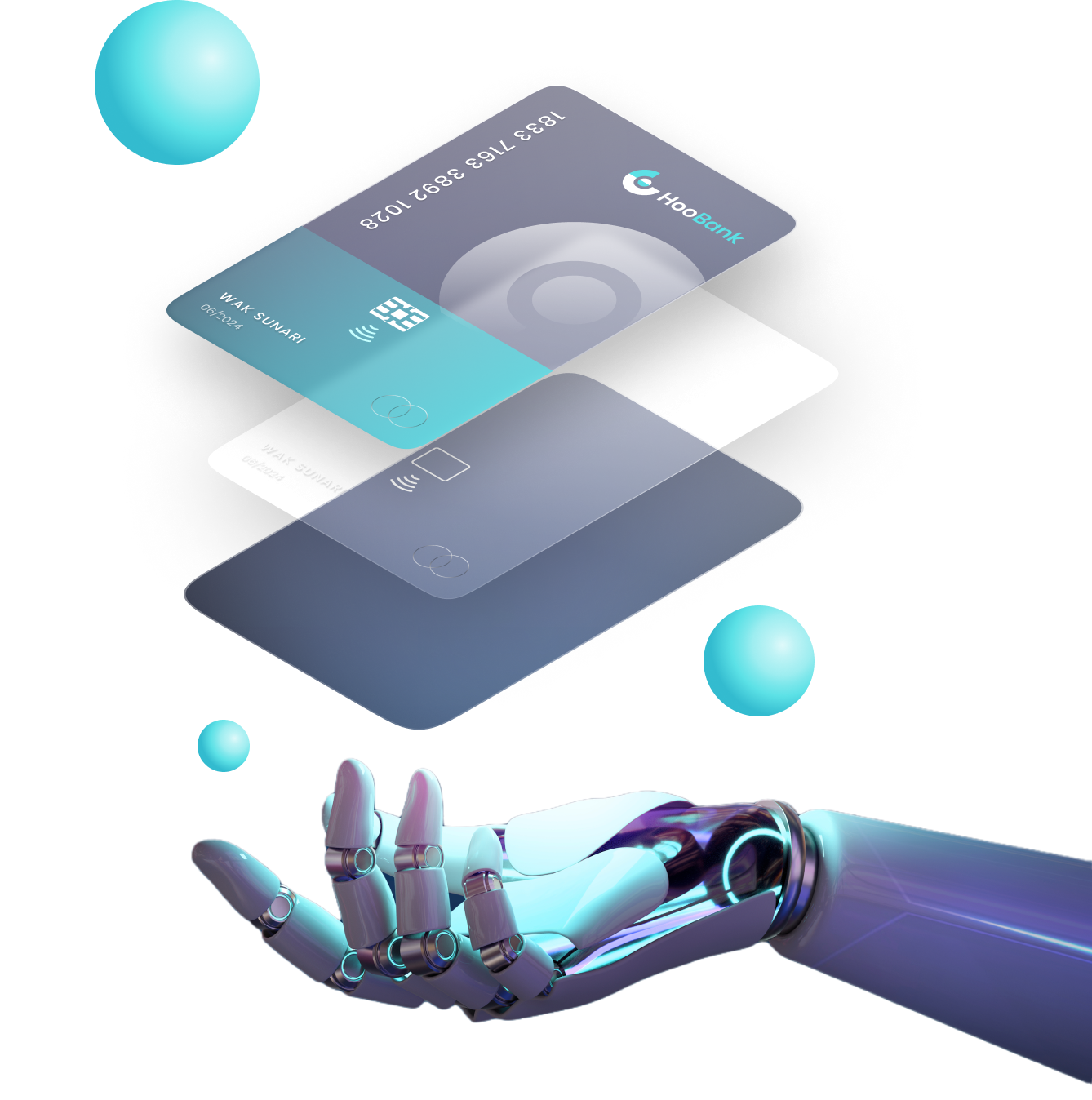 robot hand billing